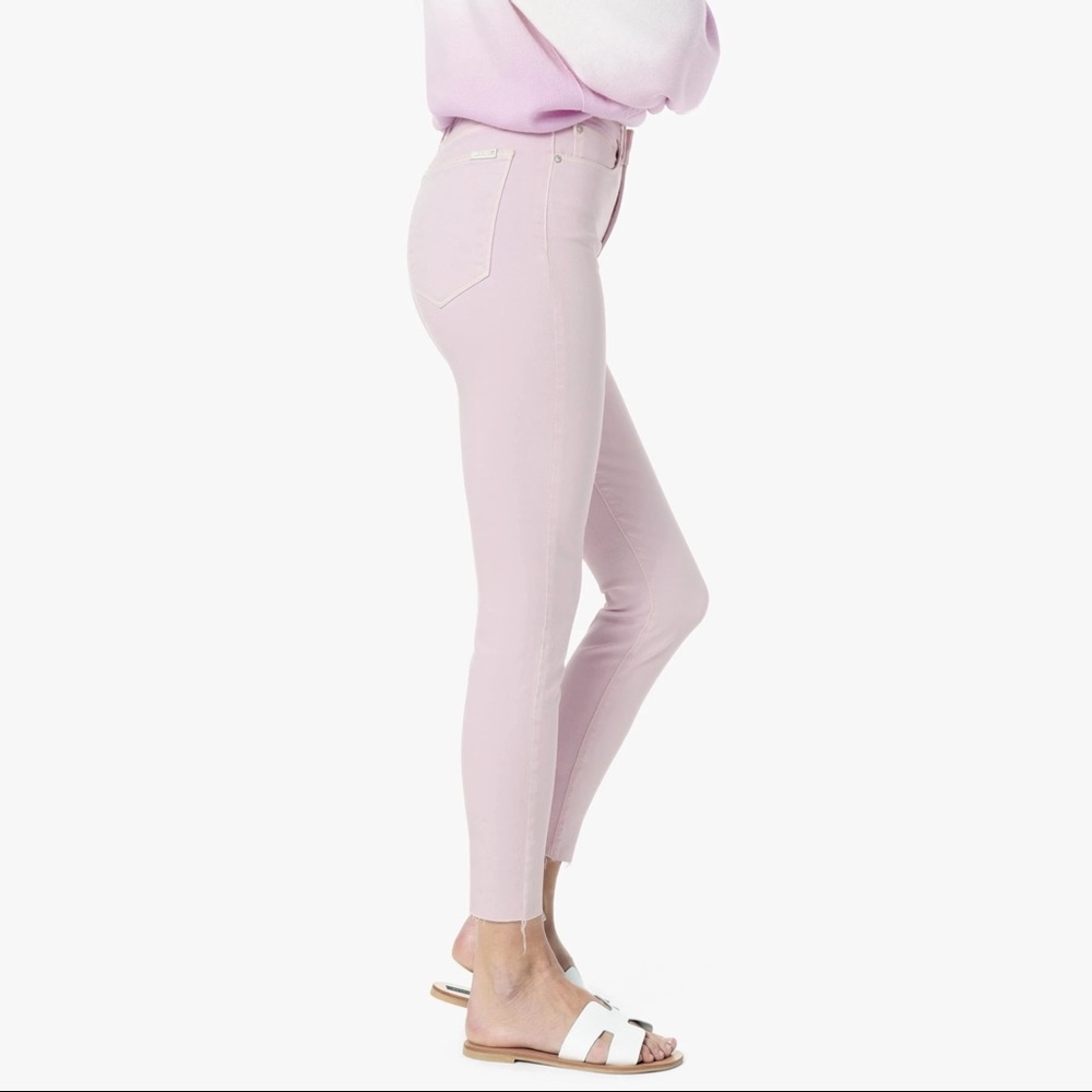 Joe’s Jeans The Icon Skinny Crop Lavender Size 24 NWT - Picture 2 of 4